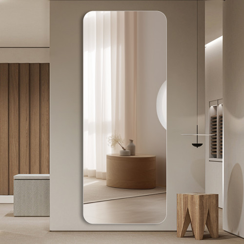 56" Silver Frameless Full Length Hanging Mirror - 880024904146