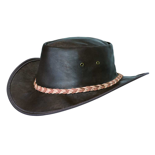9225.00 - Mens Premium Leather Cowboy Hat - 712885071531