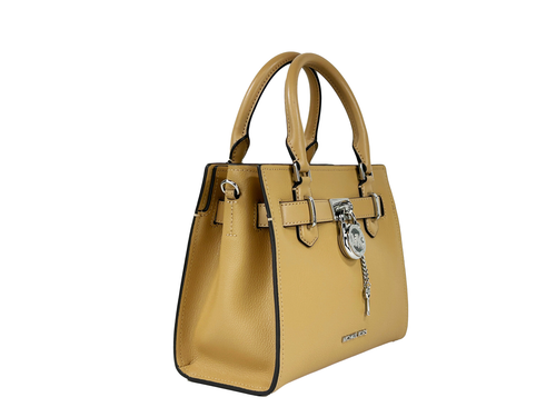 Michael Kors Hamilton Leather Satchel Crossbody - 197853703865