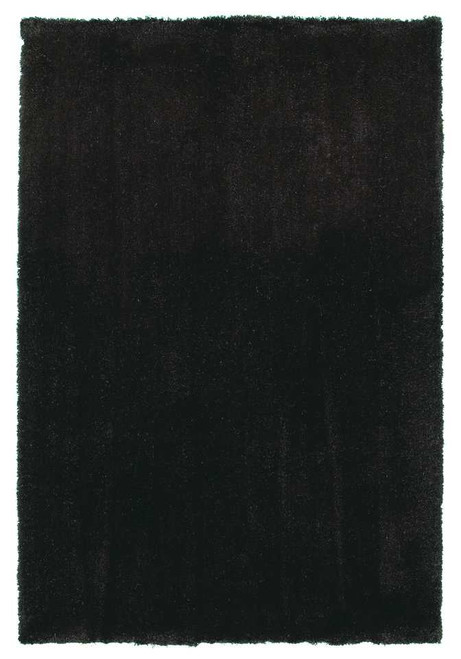 Homeroots Home Decor 8' x 10' Area Rug, Espresso, Polyester