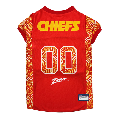 Kansas City Chiefs Zubaz Pet Jersey (Copy) - 849790230644