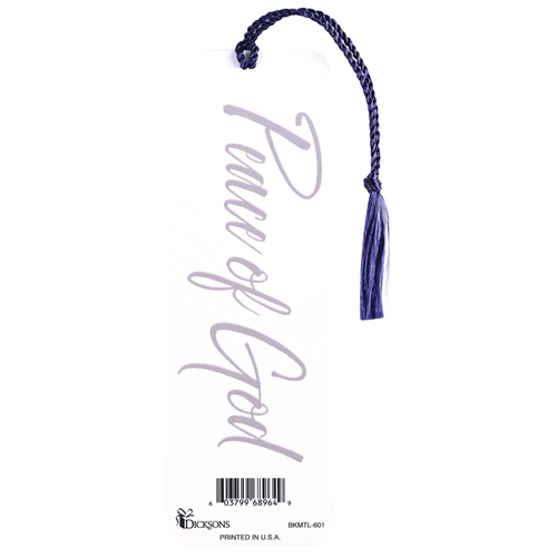 Tassel Bookmark Do Not Be Anxious - 603799689649