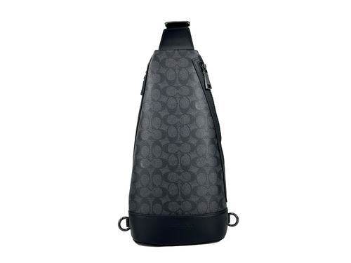 Coach Dominic Leather Sling Pack Backpack Bag - 196395665334