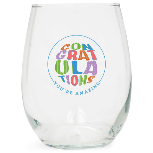 Wine Glass Congratulations - 603799759991
