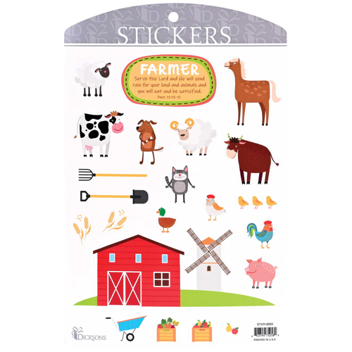 Sticker Barnyard Animal Collection - 603799752589