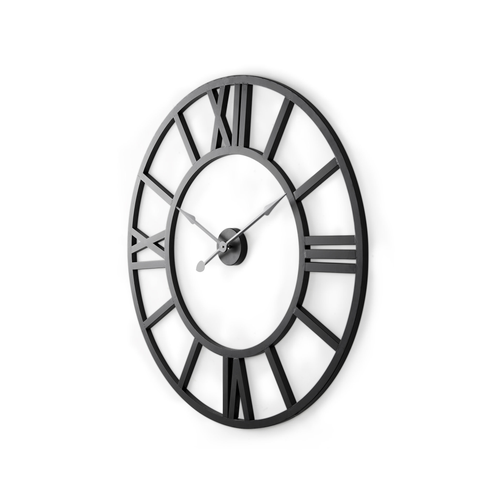 Iron Analog Round Wall Clock - 880016608816