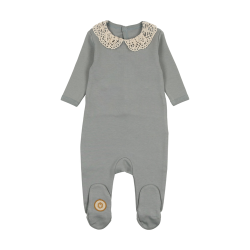 Collar and Crochet Footie - 738019492836