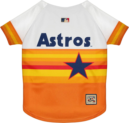Astros Vintage Rainbow Jersey - 849790082717