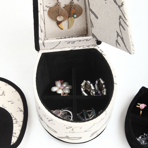 Script Postcard High Heel Jewelry Box - 880016617603