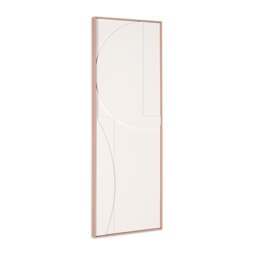 Minimalist Geo Brown Shadowbox Wall Art - 880016647013
