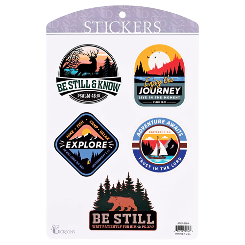 Sticker Explore Nature Scenes Collection - 603799705363