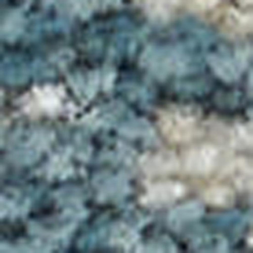 5' X 7' Teal and Ivory Abstract Non Skid Area Rug - 608219300593