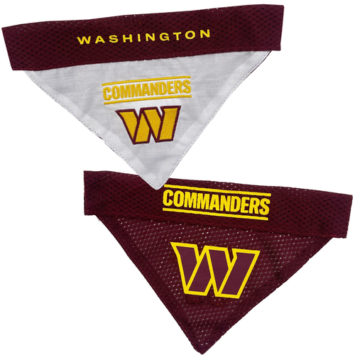 Washington Commanders Reversible Bandana - 849790141599