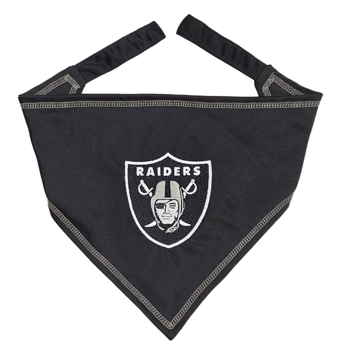 Las Vegas Raiders Tie Around Bandana - 849790210769