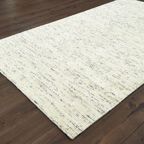 8' X 10' Ivory Hand Tufted Area Rug - 608219152710
