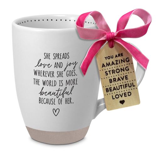 Mug Inspire She Spread Love And Joy  - 667665580065
