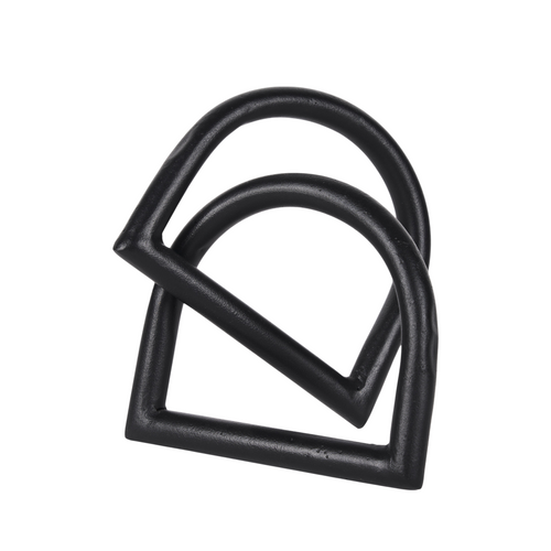 Iron Modern Abstract Tabletop Sculpture - 880024680064