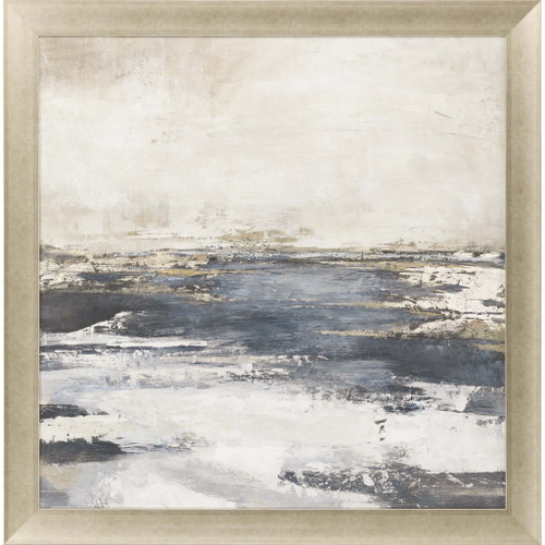 Blue Bay Framed Art Gold Picture Frame Print Wall Art - 606114162612
