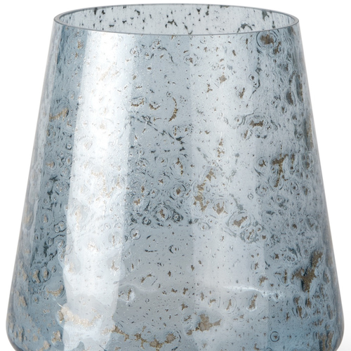 Round Seeded Glass Table Vase - 880016579918