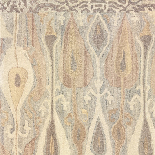10' X 13' Gray And Beige Wool Abstract Hand Tufted Area Rug - 608219190668