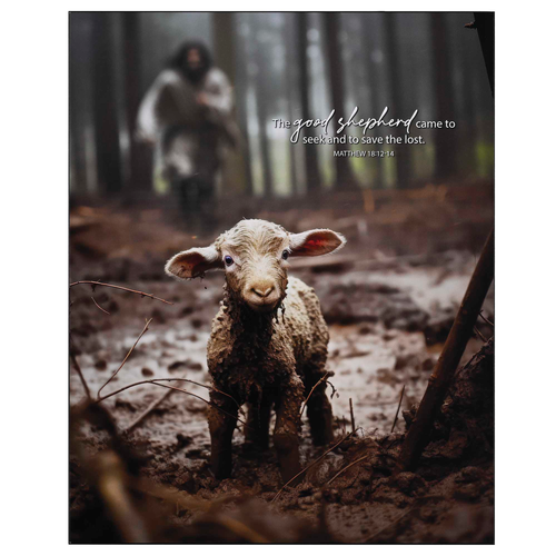 Wall Plaque The Lost Lamb Matt. 18:12-14