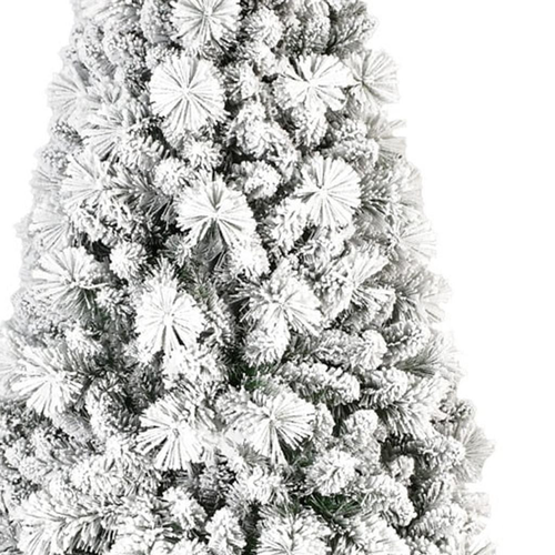 Full Flocked Spruce Christmas Tree - 880016590005