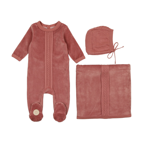 Dimple Braid Layette Set - 738019487160