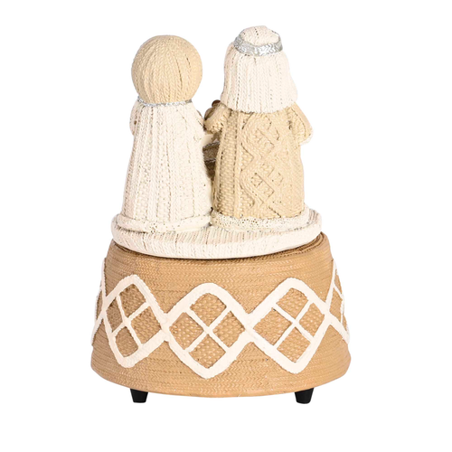 Figurine Musical Silent Night Nativity - 603799703741