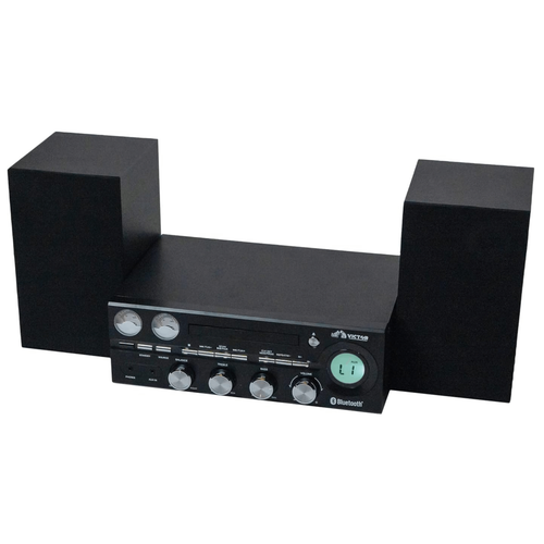 Victor Milwaukee 50W Desktop CD Stereo System with Bluetooth - 840005018064
