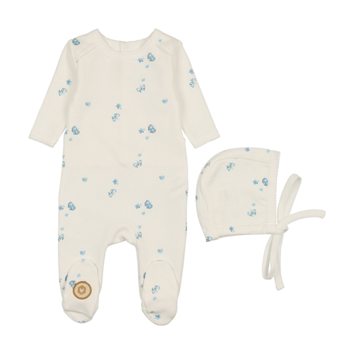 Butterfly Bliss Footie & Hat Set - 738019492232