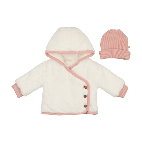 Fur-ever Wrap Jacket & Hat Set - 738019502207