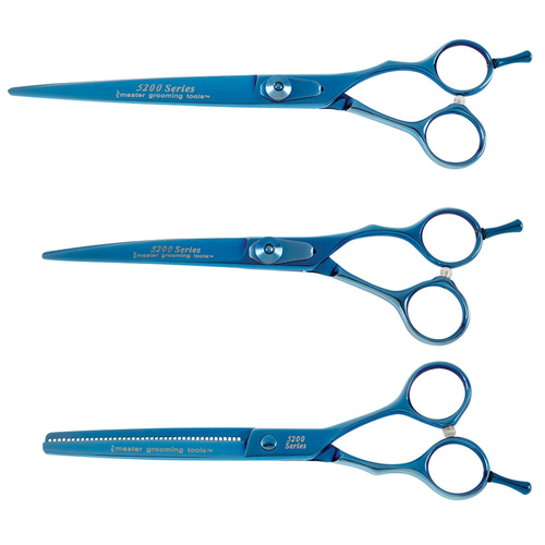 MGT 5200 Blue Titanium Shear Kit 3pc - 721343055396