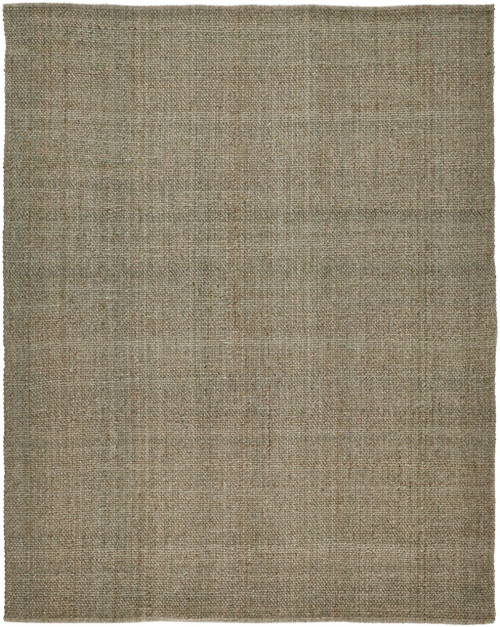 Homeroots Home Decor 10' x 14' Green and Tan Hand Woven Area Rug