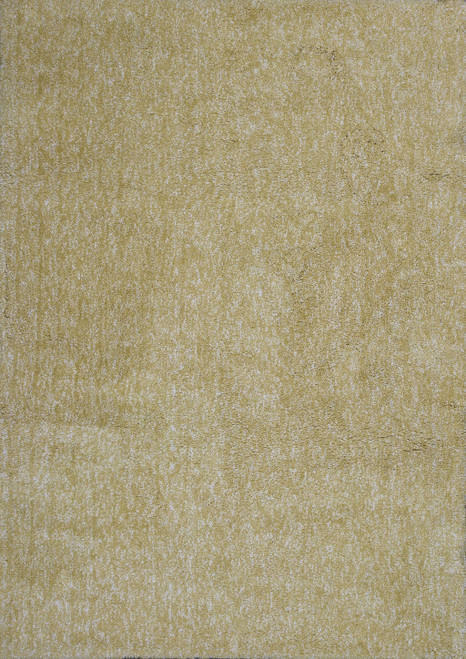 Homeroots Home Decor Yellow Heather Indoor Shag Rug, Yellow, 8' x 11'