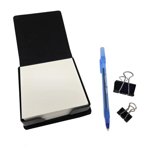 Hippie Dawg PU Leather Note Paper Holder