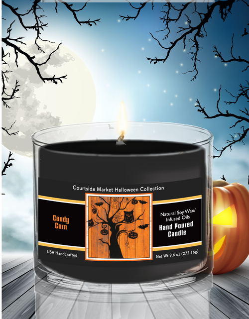 Courtside Market Night Owls Soy Wax Candle in Glass Jar