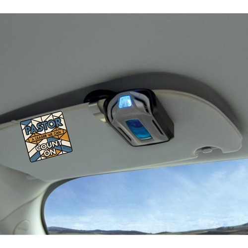 Visor Clip Pastor A Leader We Count On