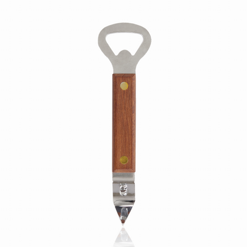 Church Key Wood Handle Bottle Opener