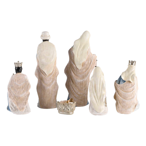 Nativity Holy Family Wisemen Gifts 9.75H