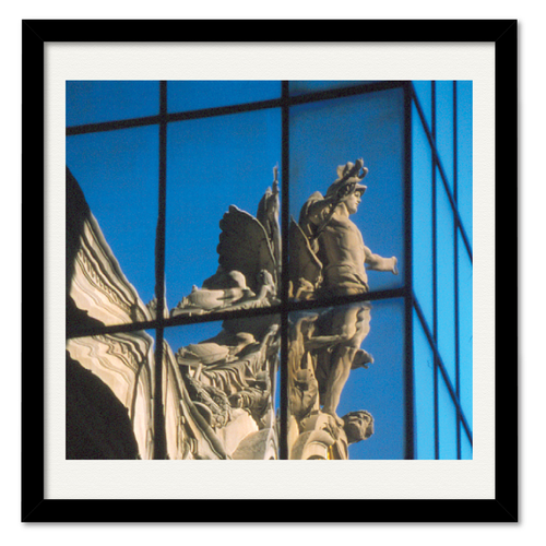 Courtside Market Grand Central - Reflection Framed Canvas