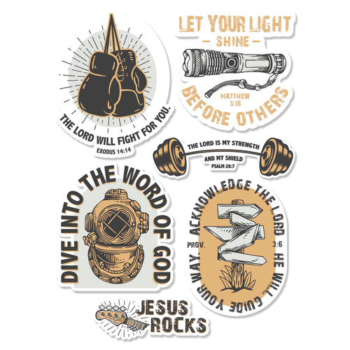 Sticker Let Your Light Shine Collection