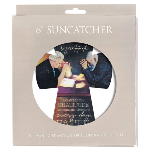 Suncatcher Grace Gratitude Praying