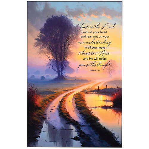 Wall Plaque Trust In The Lord Prov.3:5-6