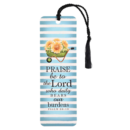 Tassel Bookmark Praise Lord Sunflower