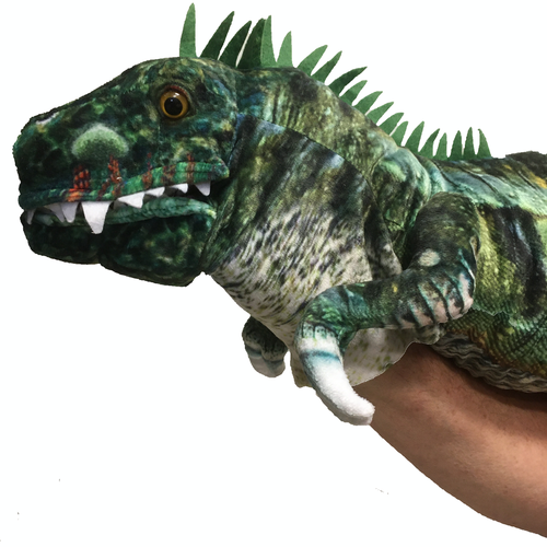 Dinosaur Hand Puppet 35" Plush Stuffed Animal "Rizzo"
