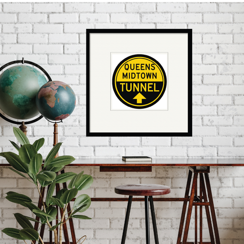 Courtside Market Queens Midtown Tunnel Framed Art