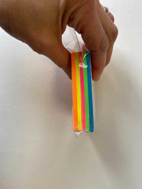 Blank Index Cards -  Assorted Color