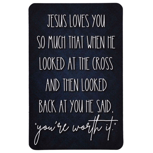 Pocketcard Jesus Loves You So Much