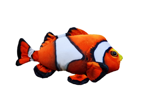 Clownfish Aquatic Plush Stuffed Animal 12" Fish