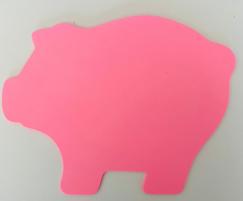 Pig Single Color Super Cut-Outs